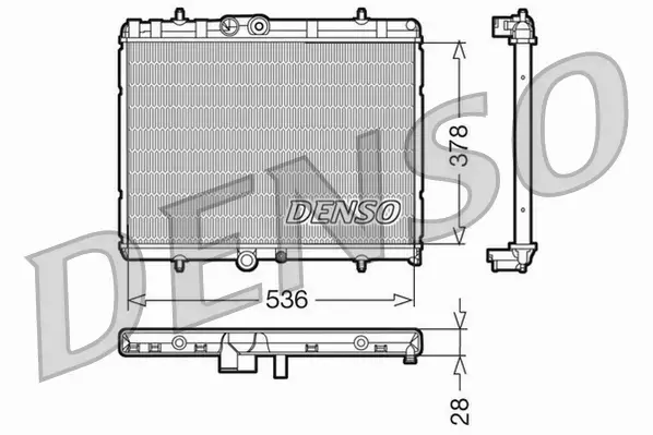 DENSO CHŁODNICA SILNIKA DRM07015 