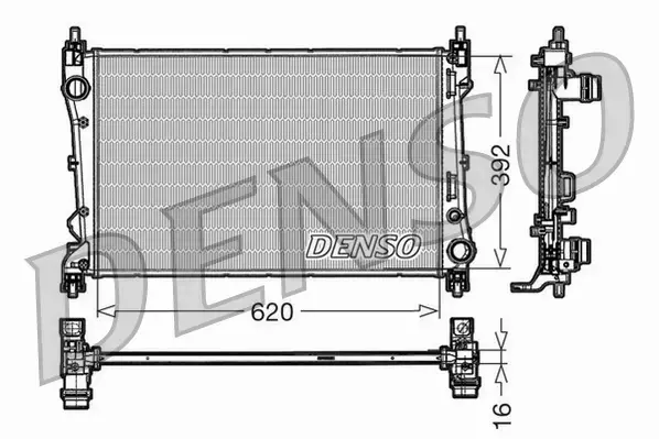 DENSO CHŁODNICA WODY DRM09113 