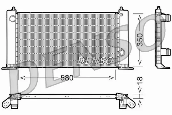 DENSO CHŁODNICA SILNIKA DRM09121 