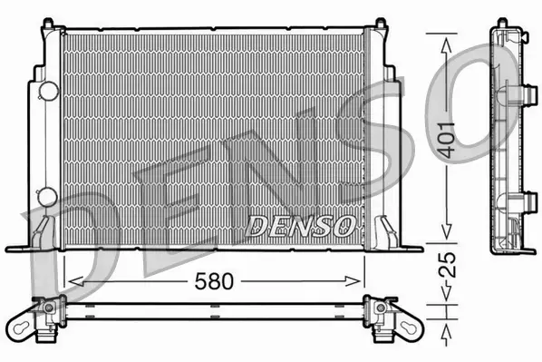 DENSO CHŁODNICA SILNIKA DRM09122 