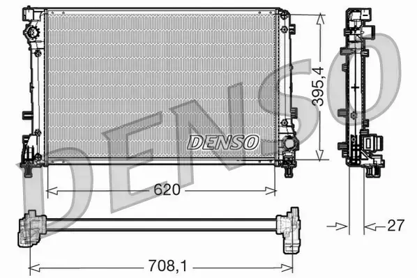 DENSO CHŁODNICA SILNIKA DRM09163 