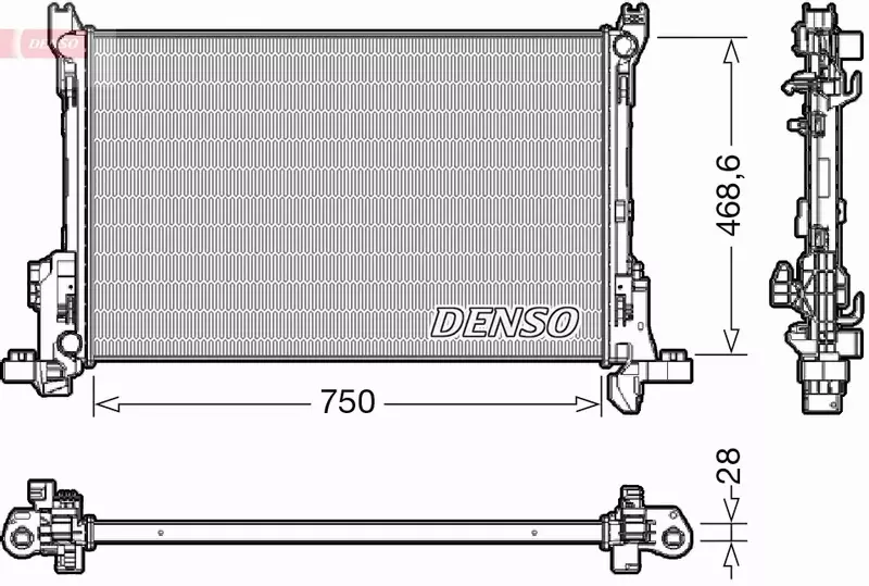 DENSO CHŁODNICA SILNIKA DRM09174 