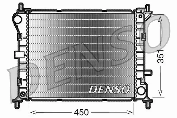 DENSO CHŁODNICA  DRM10050 