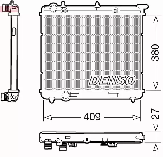 DENSO CHŁODNICA WODY DRM21024 