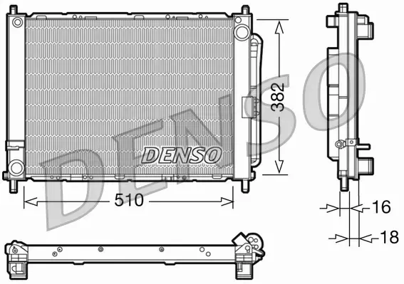 DENSO CHŁODNICA WODY DRM23102 