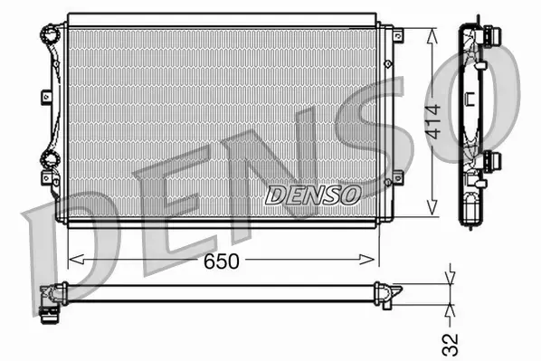 DENSO CHŁODNICA  DRM32015 