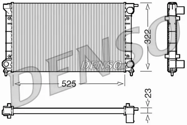 DENSO CHŁODNICA SILNIKA DRM32024 