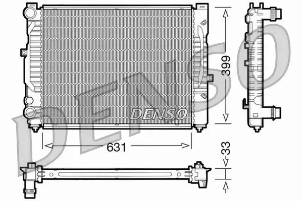 DENSO CHŁODNICA  DRM32029 