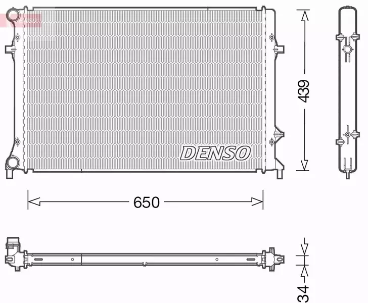 DENSO CHŁODNICA SILNIKA DRM32042 