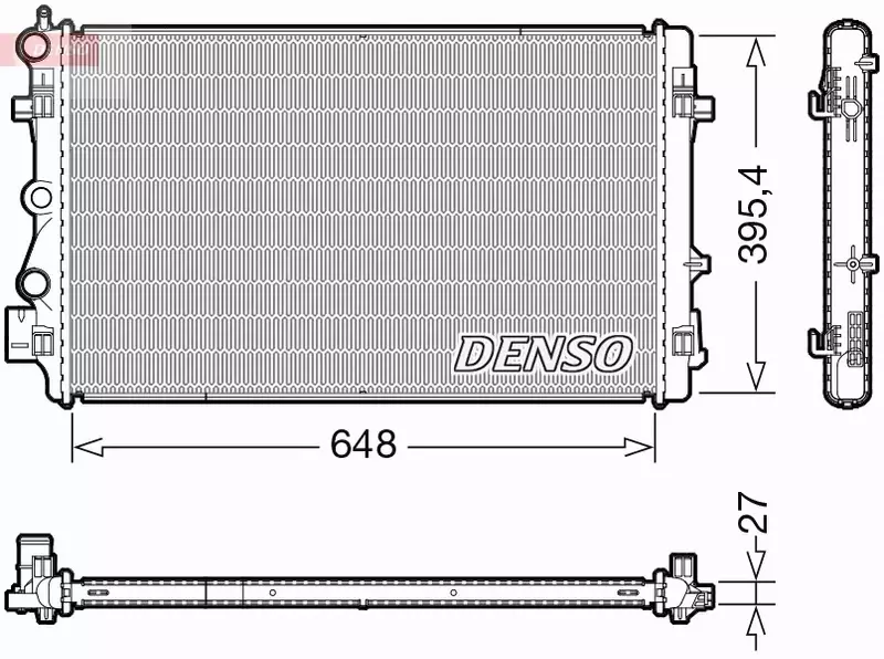 DENSO CHŁODNICA SILNIKA DRM32051 