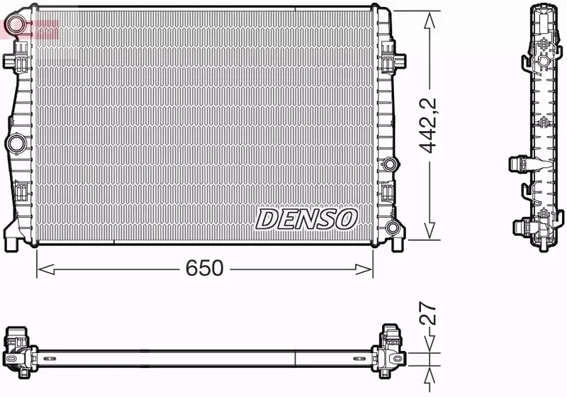 DENSO CHŁODNICA WODY DRM32058 