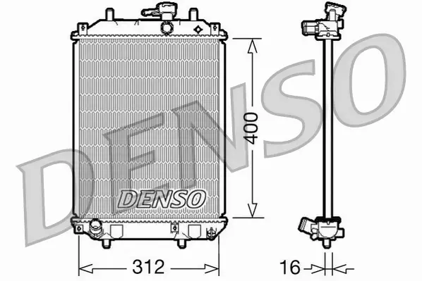 DENSO CHŁODNICA SILNIKA DRM35002 