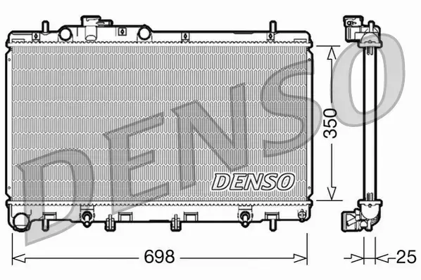 DENSO CHŁODNICA SILNIKA DRM36011 