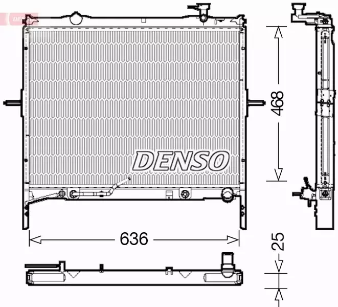 DENSO CHŁODNICA SILNIKA DRM43002 