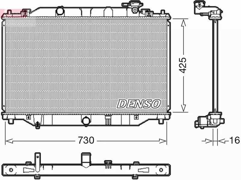 DENSO CHŁODNICA  DRM44039 