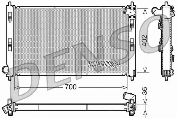 DENSO CHŁODNICA SILNIKA DRM45029 