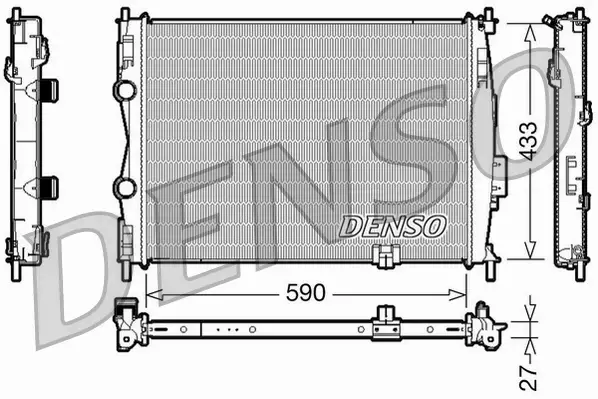 DENSO CHŁODNICA SILNIKA DRM46019 