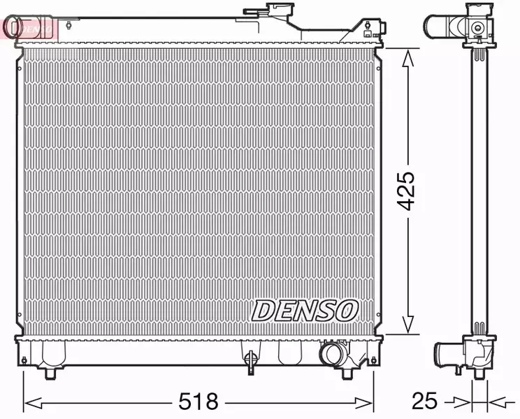 DENSO CHŁODNICA SILNIKA DRM47037 