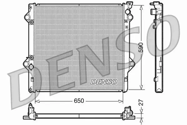 DENSO CHŁODNICA SILNIKA DRM50047 