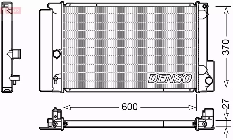 DENSO CHŁODNICA SILNIKA DRM50087 