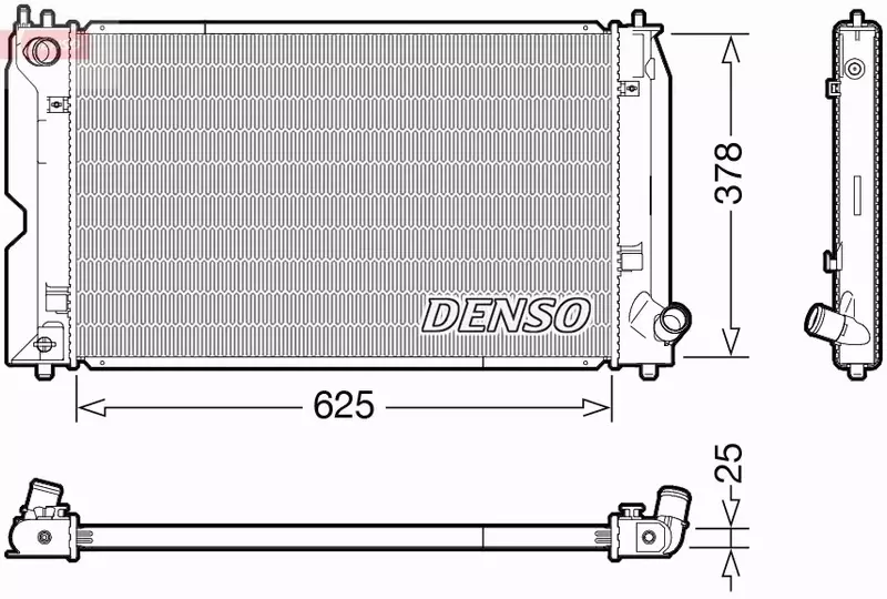 DENSO CHŁODNICA SILNIKA DRM50119 