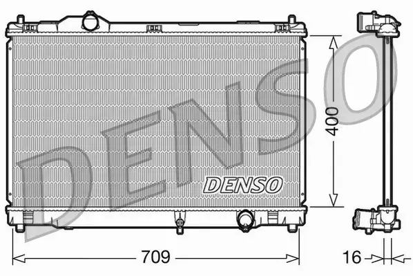 DENSO CHŁODNICA SILNIKA DRM51008 