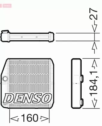 DENSO NAGRZEWNICA DRR09076 