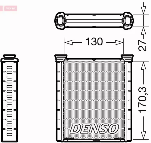 DENSO NAGRZEWNICA DRR46001 