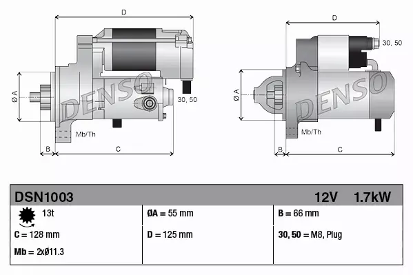 DENSO ROZRUSZNIK DSN1003 