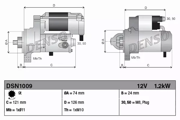 DENSO ROZRUSZNIK DSN1009 