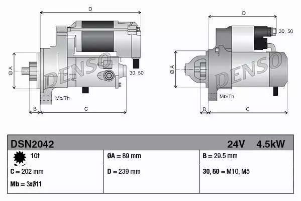 DENSO ROZRUSZNIK DSN2042 