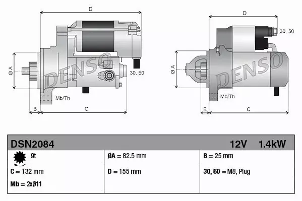 DENSO ROZRUSZNIK DSN2084 