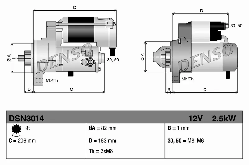 DENSO ROZRUSZNIK DSN3014 