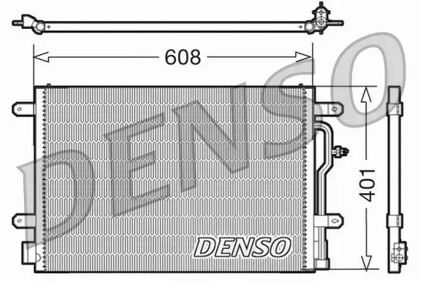 DENSO CHŁODNICA KLIMATYZACJI DCN02012 