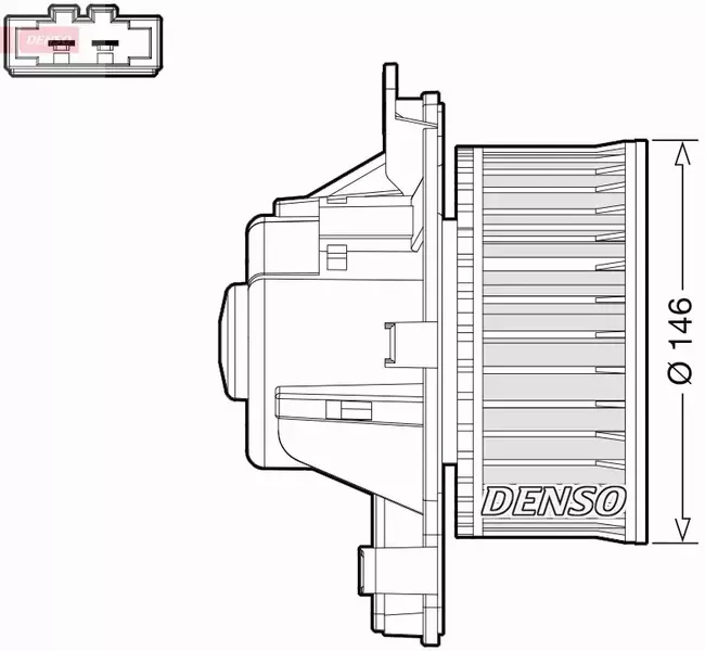 DENSO SILNIK DMUCHAWY DEA21014 