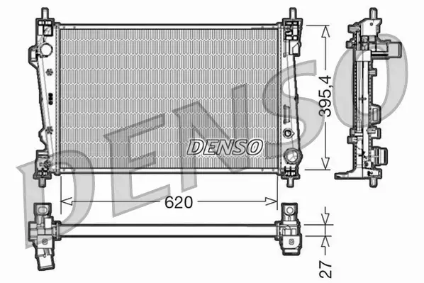 DENSO CHŁODNICA SILNIKA DRM01007 