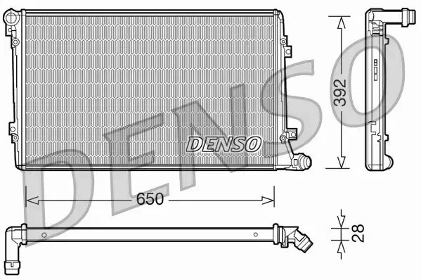 DENSO CHŁODNICA SILNIKA DRM32019 