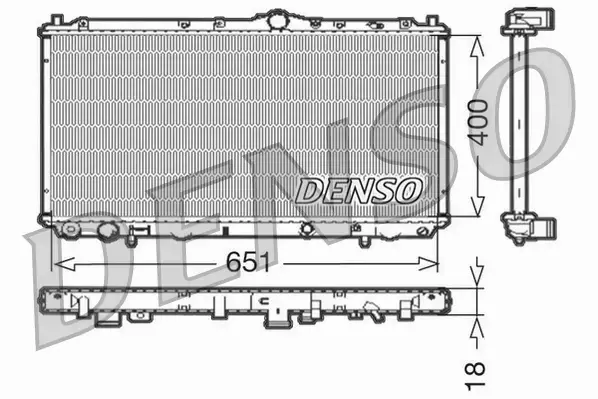 DENSO CHŁODNICA WODY DRM33061 