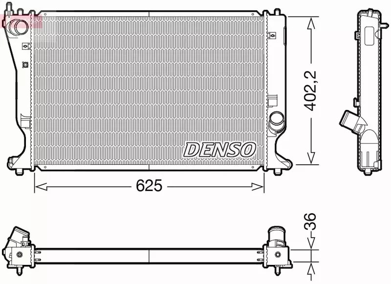 DENSO CHŁODNICA SILNIKA DRM50132 