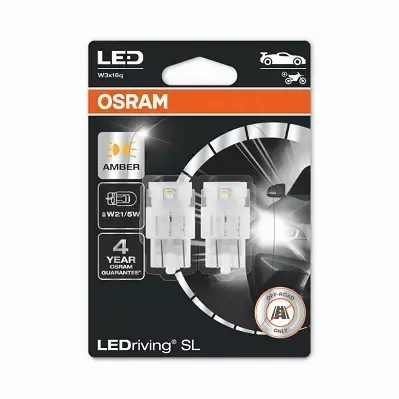 OSRAM LEDRIVING ŻARÓWKI W21/5W ŻÓŁTE 12V 