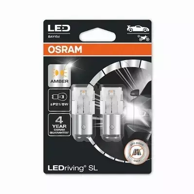 OSRAM LEDRIVING ŻARÓWKI P21/5W ŻÓŁTE 12V 