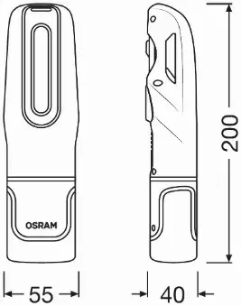 OSRAM LAMPA WARSZTATOWA RĘCZNA LEDINSPECT MINI 250 LEDIL401 