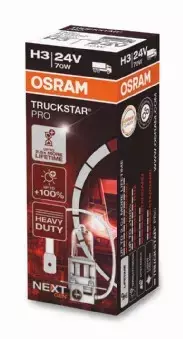 OSRAM TRUCKSTAR PRO ŻARÓWKA H3 24V 70W PK22S 