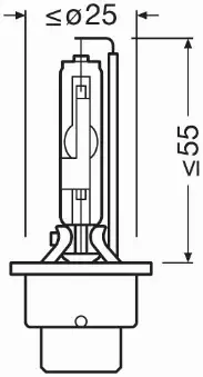 OSRAM COOL BLUE INTENSE NEXT GEN D2R 66250CBN 