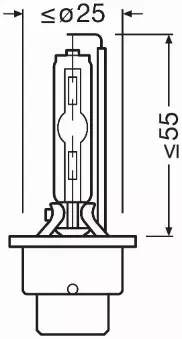 OSRAM NIGH BREAKER LASER XENARC ŻARNIKI D2S DUO 