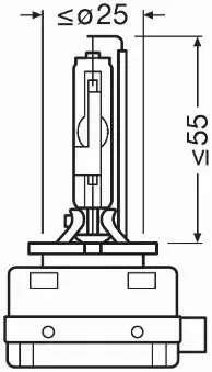 OSRAM NIGHT BREAKER LASER XENARC ŻARNIKI D3S DUO 