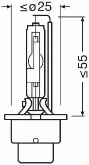 OSRAM NIGHT BREAKER LASER NEXT GEN D4S 66440XNN 