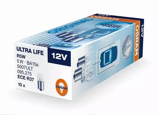 OSRAM ORIGINAL ŻARÓWKA R10W 12V 10W BA15S 