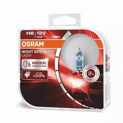 OSRAM NIGHT BREAKER LASER NEXT GEN +150% H8 DUO 