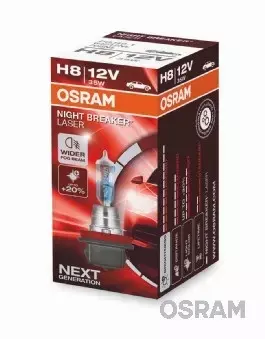 OSRAM NIGHT BREAKER LASER NEXT GEN +150% H8 12V 